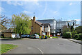 Teversham: building work on Borley Way