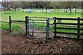 Entrance to Victoria Farm Heath, near Stourport Road, Kidderminster, Worcs