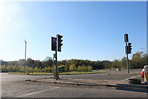SU6551 : The Black Dam Roundabout, Basingstoke by David Howard