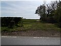 Field entrance near Frodingham Grange