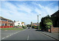 Newtown Road approaching the Church of the Ascension