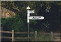 Direction Sign - Signpost by Brassknocker Hill