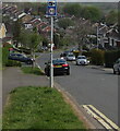 ST3090 : Outdated speed limit sign, Rowan Way, Malpas, Newport by Jaggery