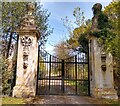 The Gates to Drakelow Hall