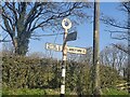 Direction Sign ? Signpost at Aldoth, Holme Abbey parish