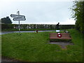 Village green at Bentlawnt, Shropshire