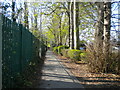 Public footpath south west of Station Road, Cheadle Hulme