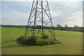 Pylon base by Reading to Taunton line