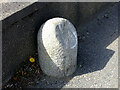 Old milestone on the B993, Port Elphinstone