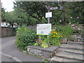 Hillfoots Diamond Jubilee Way information sign