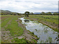 Recently cleaned ditch, Lewes Brooks