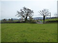 Footpath towards a rural public house near Hope