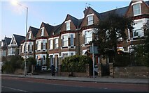 TQ1869 : Houses on Richmond Road, Kingston by David Howard