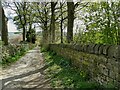 The top of Brock Well Lane