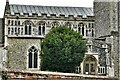 TM1354 : Coddenham, St. Mary's Church: Northern aspect, fine porch and nave by Michael Garlick