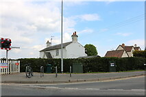 TL4048 : Houses by Foxton Station by David Howard