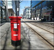 SJ8398 : The postbox that survived by Gerald England