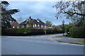 Barton Close at the junction of Barton Road