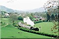 Distant view of Glyndyfrdwy Station, Llangollen Railway