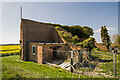 SU0776 : WWII Wiltshire: RAF Clyffe Pypard - Small Arms Firing Range (1) by Mike Searle