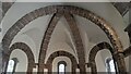 SO4430 : Ribbed vault inside St. Mary and St. David's church (Apse | Kilpeck) by Fabian Musto