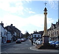 NY6820 : Boroughgate and the Low Cross, Appleby by JThomas