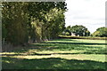 Footpath along field boundary