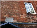 Detail of Griff House with George Eliot plaque