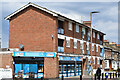 Convenience store on ground floor of flats, Herbert Road