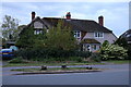 Overgrown house on Coton Road, Grantchester