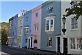 Colourful row, Great Southsea St