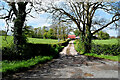 Lane to farm, Tattyreagh Glebe