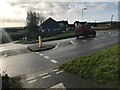 B3343 at junction to Mortehoe where the old railway bridge was