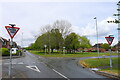 Turnbull Drive crossing Kingsway, Braunstone Town, Leicester