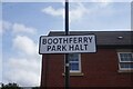 Boothferry Park Halt, Hull