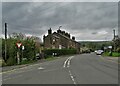 Road junction in Birch Vale