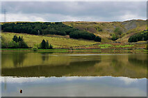 SD8818 : Reflections in Cowm Reservoir by David Dixon