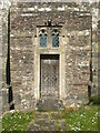 Studded door of St Peter