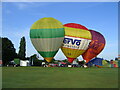 SP3178 : Hearsall Common - Balloon Festival 2005 by 360Libre