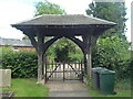 Lychgate at St. John the Baptist church (Nash)