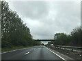 Footbridge crossing the A14 - Eastbound