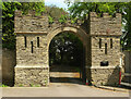 Entrance gateway to Prideaux Place