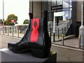 Boot monument, Black Lion Hill, Northampton