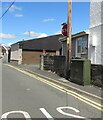 Dark green cabinet, Lluest, Ystradgynlais