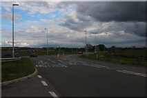 TL0125 : Roundabout on the B5120, Houghton Regis by David Howard