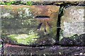 NY4154 : Benchmark on wall on SW side of London Road by Luke Shaw
