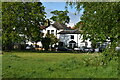 Houses on the edge of Chislehurst Common