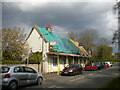 Cottage being thatched, Main Street, Normanton on Soar