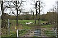 Level crossing at Riverford Farm House