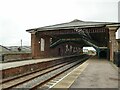 Filey railway station: trainshed